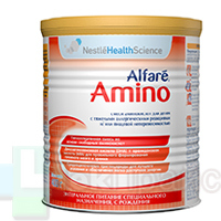 Алфаре Амино [ питание на основе смеси аминокислот для детей с рождения 400г ]